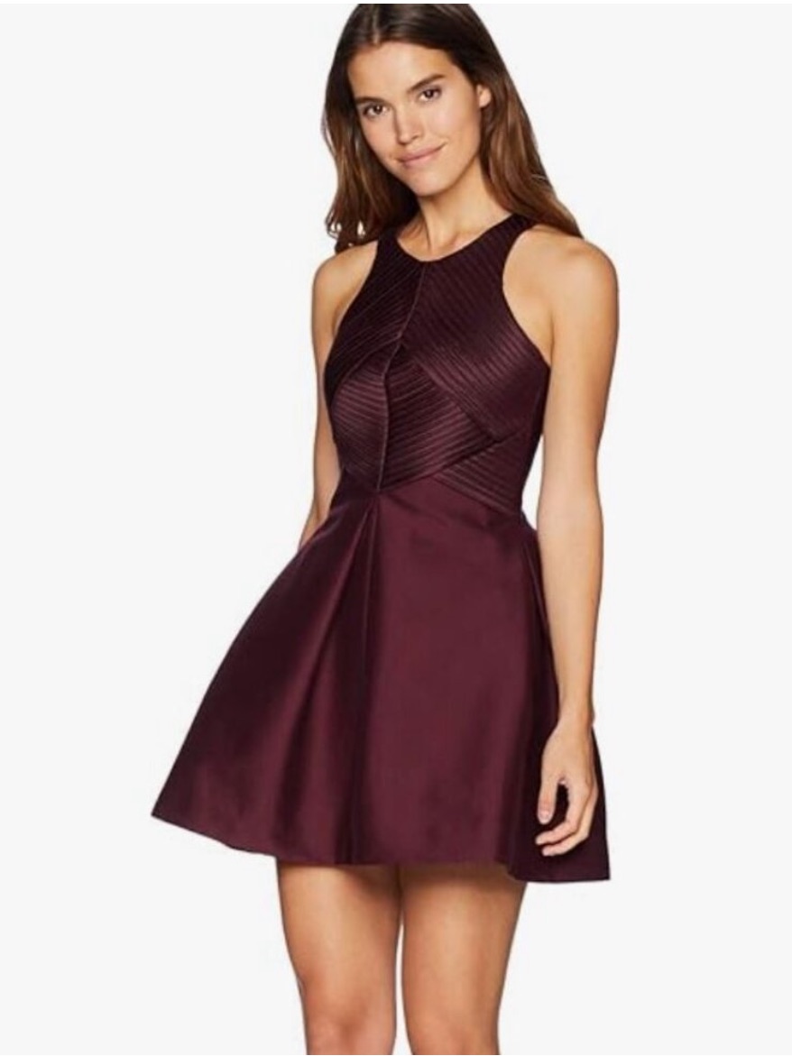 Halston Heritage - Syrah Mini Dress